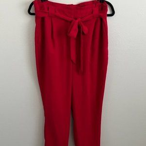 Express Paperbag Dress Pants